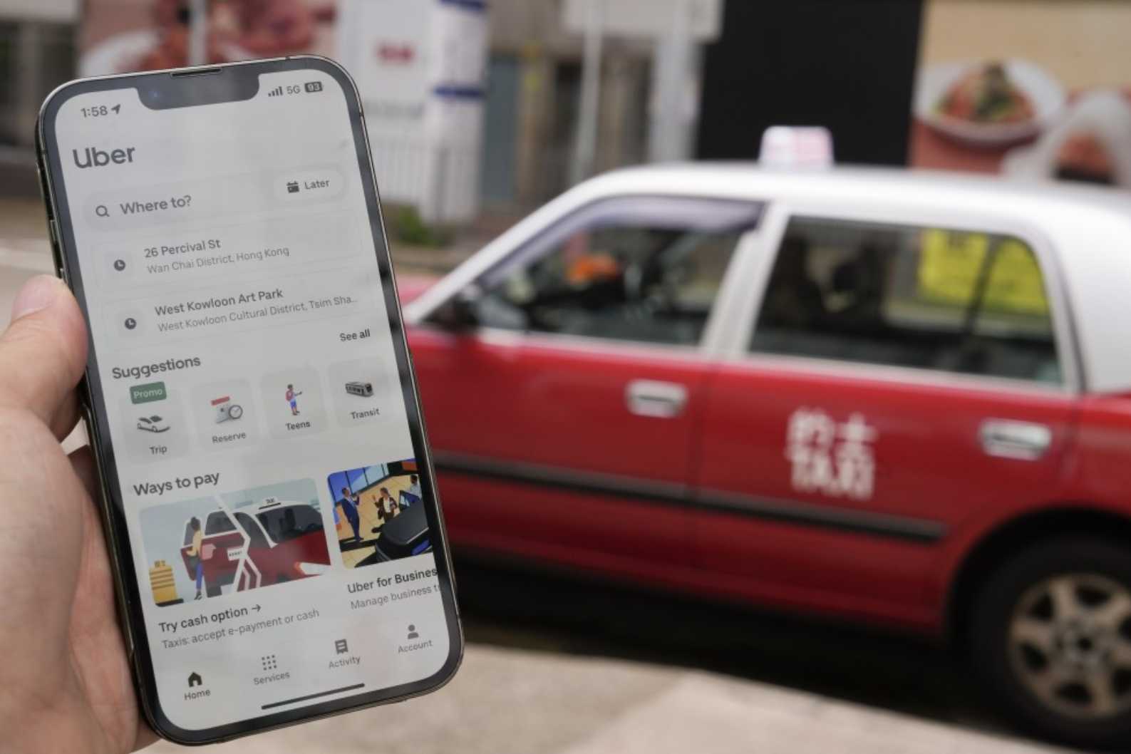 Uber / HK Taxi